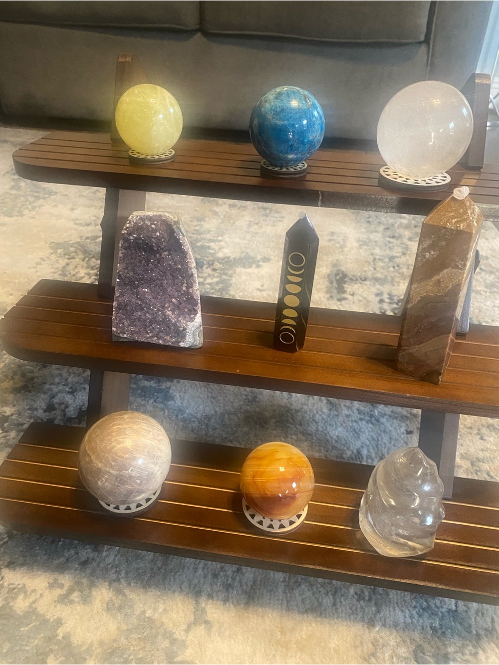 Decorative Crystal Spheres and Towers /Amethyst/ Citrine/ Clear Quartz/ Obsidian